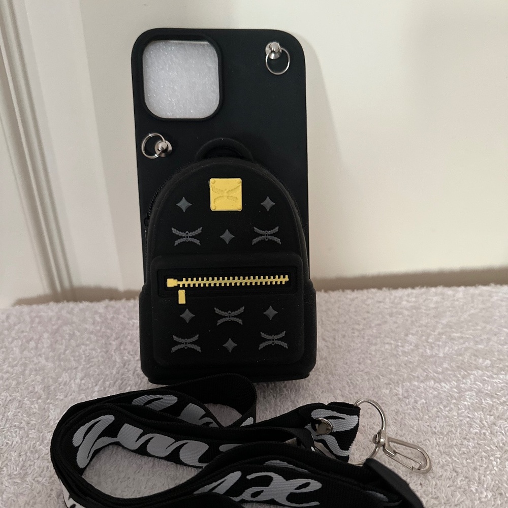 iPhone 12 pro max case crossbody with adjustable strap